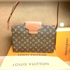 ✅3 AUTHENTIC set BAG+BOX LOUIS VUITTON SHOULDER  BAG